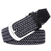 Woven universal elastic belt suitable for men and women, Korean style