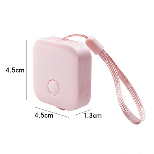 Mini tape measure, candy-colored telescopic ruler, measuring measurements, height, small round ruler, leather ruler, meter ruler, soft ruler