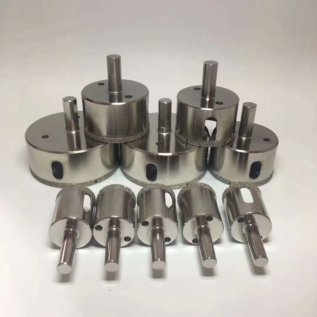 厂家供应玻璃瓷砖开孔器 瓷砖陶瓷开孔器金刚砂电镀玻璃钻头 套装