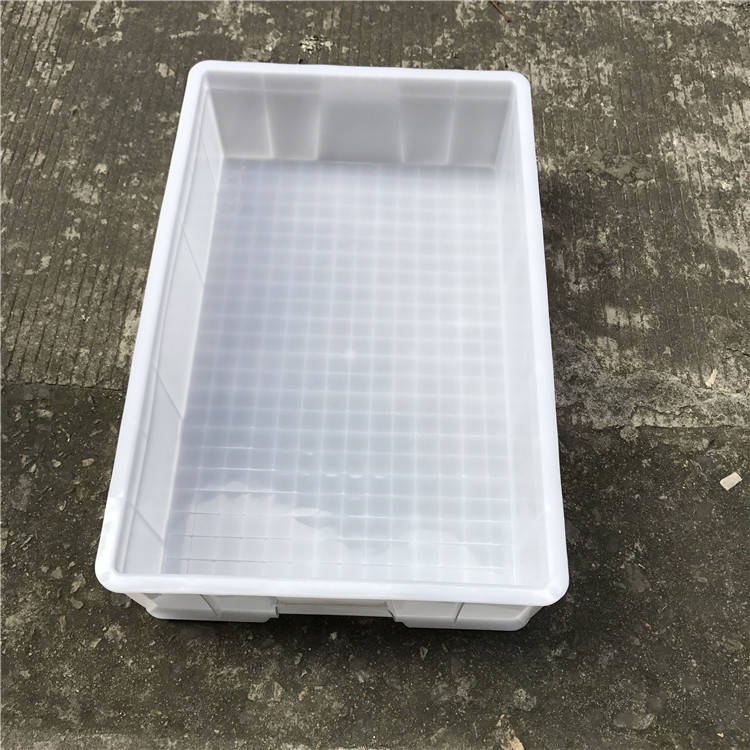 广州塑料防静电周转箱黑色胶箱705*450*180静电箱 胶筐长方形胶箱