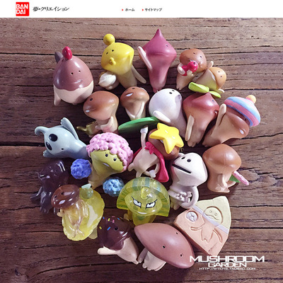 Japan Genuine Bulk cargo Toy Siwan Fang Ji mushrooms A complete collection of cultivators Original factory Direct selling Special for wholesale
