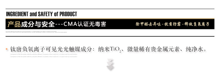 6-1产品成分与安全