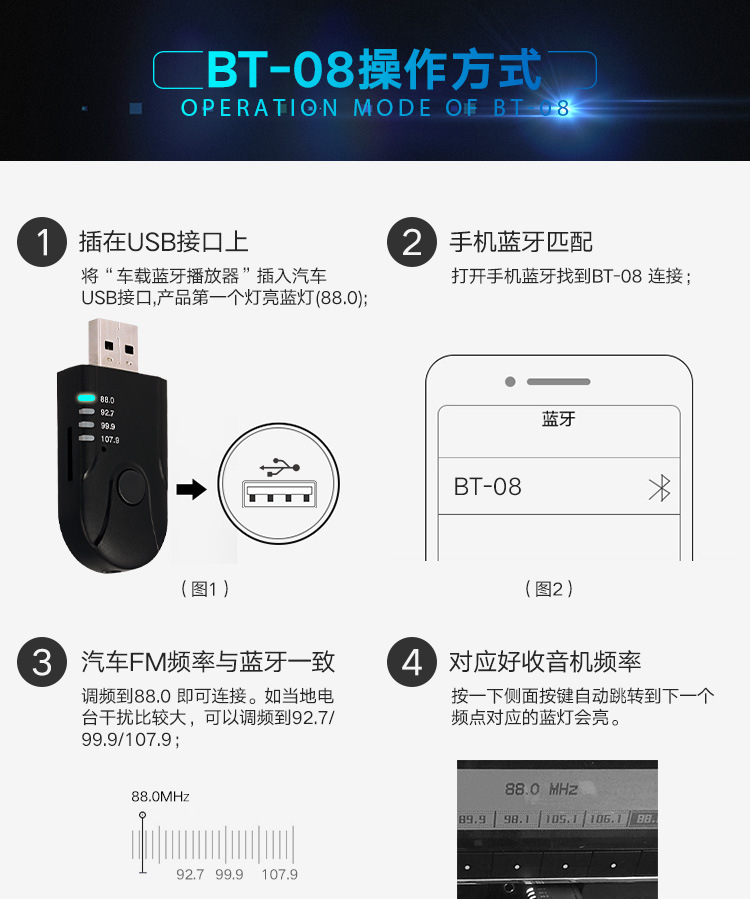 车载蓝牙接收器