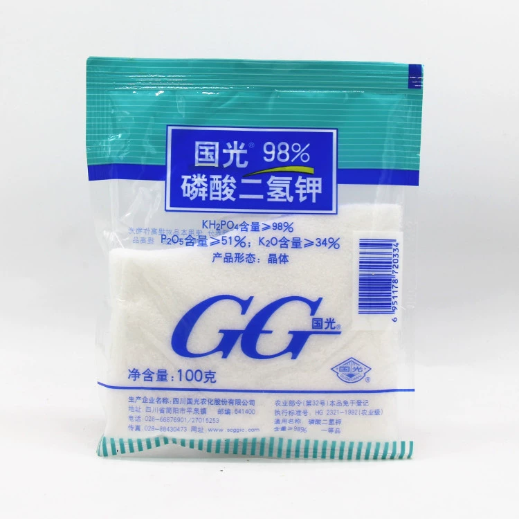 Guoguang Калий Guoguang Калий дифосфатное удобрение для овощей и цветов Универсальное удобрение Калийное удобрение Листовое удобрение 100 г