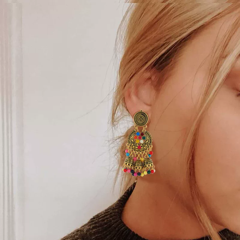 (Cross-border trading), retro earrings, European style, Aliexpress, wish