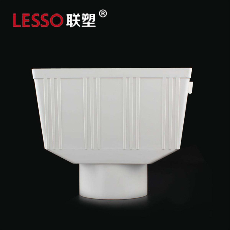 联塑排水雨水斗 方型雨水斗PVC-U塑料管件  量大从优欢迎咨询
