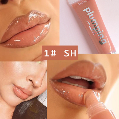 Cross border Lip effect Big Mouth Lip Lip Gloss Lip Gloss Glass Lips toot toot jelly plump lip