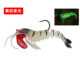 Floating Shrimp Lures Soft Baits Fresh Water Bass Swimbait Tackle Gear