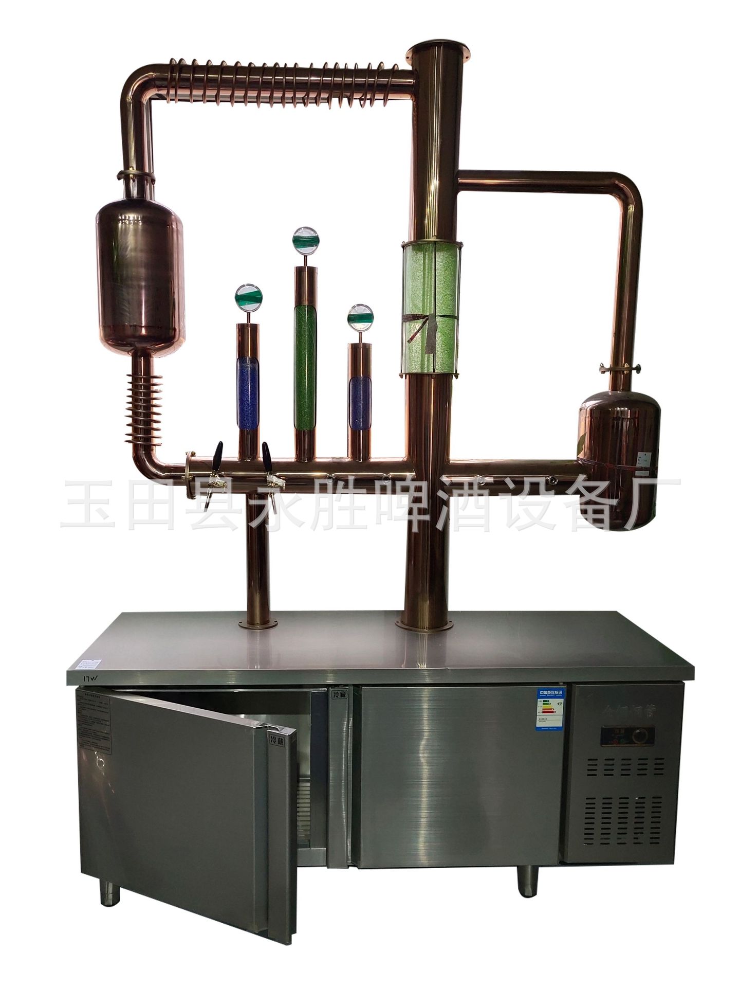 啤酒屋自酿鲜啤酒售酒柜（60L-120L）