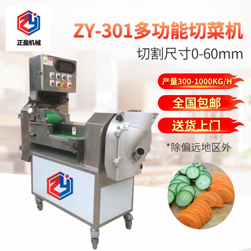 双头多功能切菜机 大型商用全自动切菜机  切丝切片切丁机