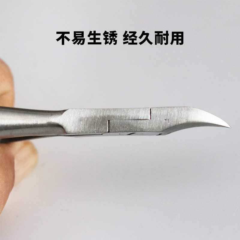 Cerdo de acero inoxidable codo recto alicates de corte de diente de lechón alicates de corte de diente de cerdo cría de ganado cerdo