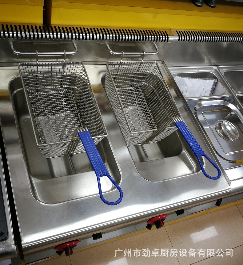 GF-72A 台式双缸燃气控温炸炉