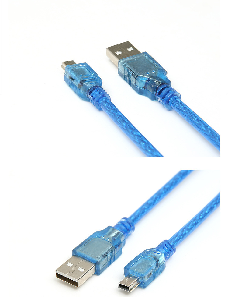 迷你mini usb数据线 mini 5pin usb数据线 T型口转接线-阿里巴巴