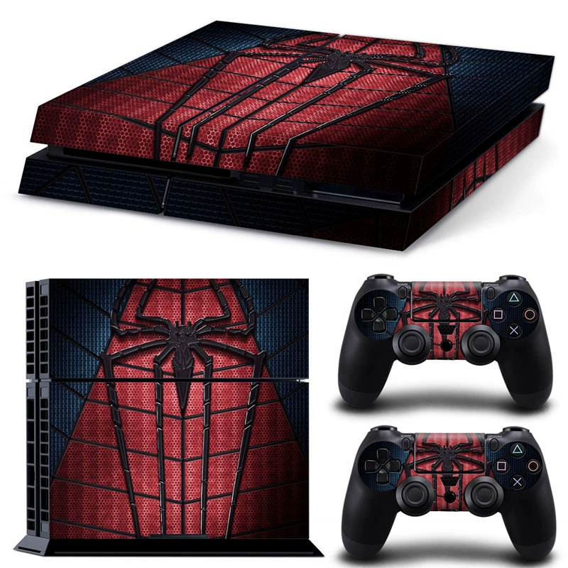 Дропшиппинг PS41100/1200 наклейки PS4 мультяшные наклейки для Человека‑Паука, различные персонализированные игровые консоли