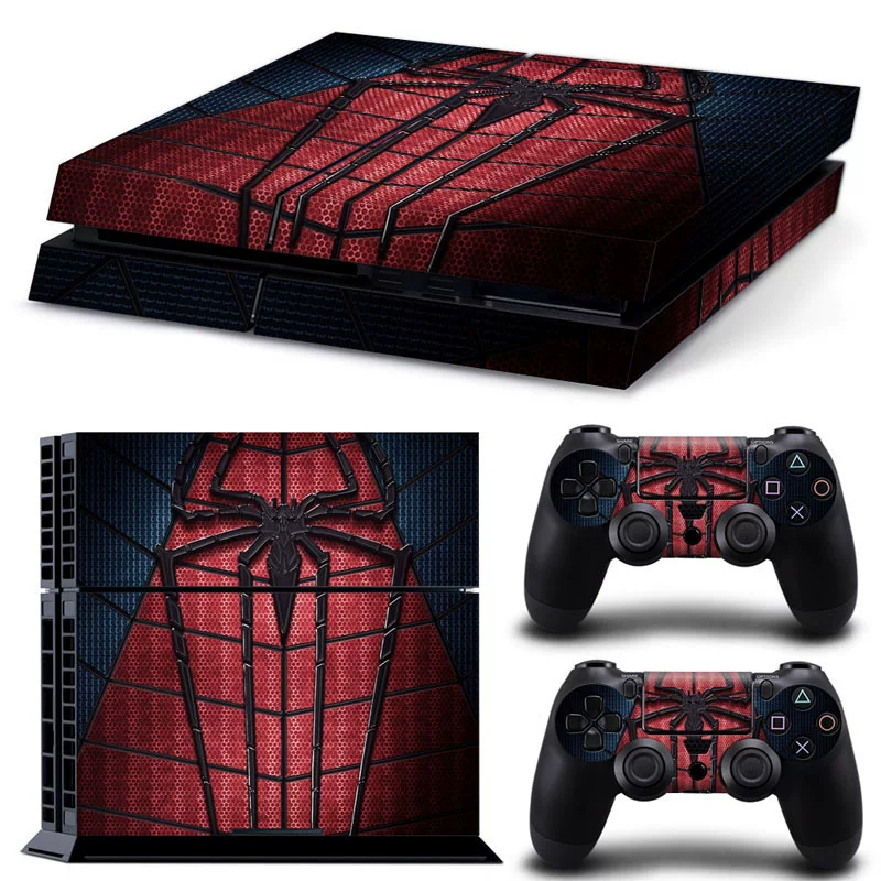 Дропшиппинг PS41100/1200 наклейки PS4 мультяшные наклейки для Человека‑Паука, различные персонализированные игровые консоли