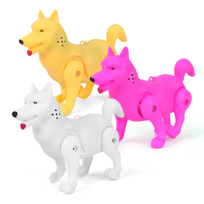 Wolfhound luminescence music Electric dog children Rivers and lakes Source of goods Night market Stall Best Sellers Toys wholesale