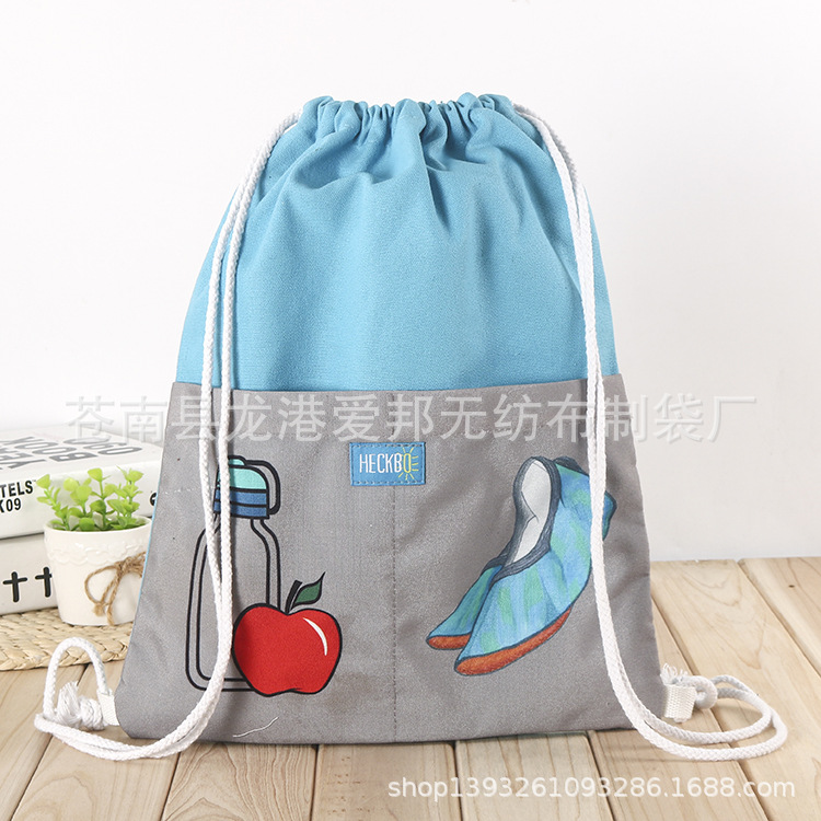 厂家定做批发出差衣物收纳束口袋 创意双套加厚首饰防尘袋