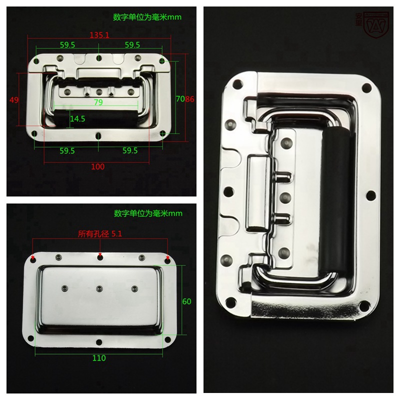 AW135MM resorte anillo de cubierta mango aviones accesorios armario caja de accesorios caja de herramientas equipo mango