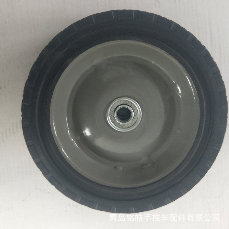 厂家批发两轮手推车轮胎替换装双轮实心轮胎通用款 防滑耐磨防爆