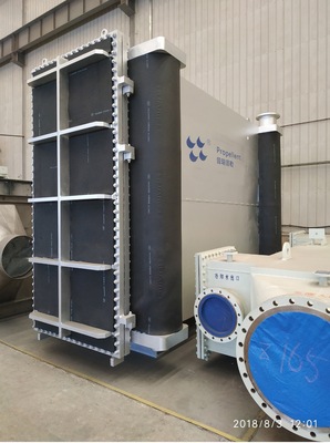 冲渣水换热器 普瑞普勒 全焊接换热器|ms