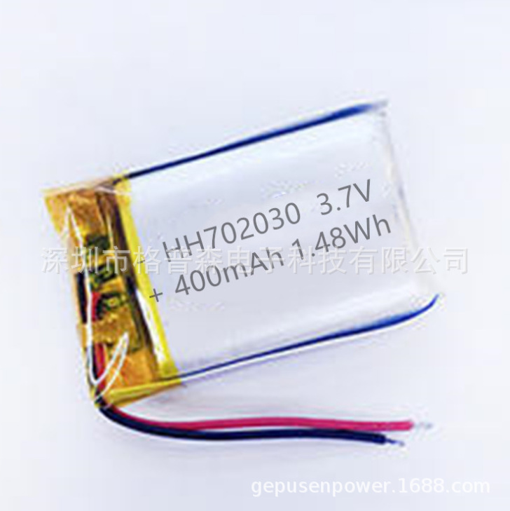 聚合物锂电池702030-350mah音响耳机按摩仪器电池