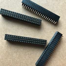 2.0排母，三排直插高度6.35