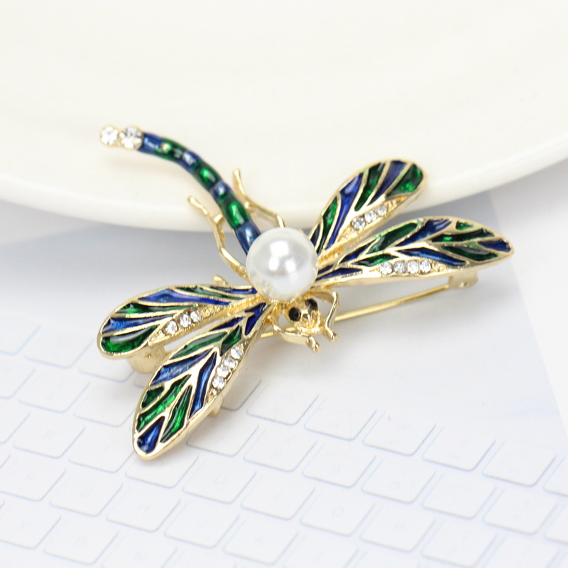 dragonfly brooch custom diamond corsage female pin fashion corsagepicture4