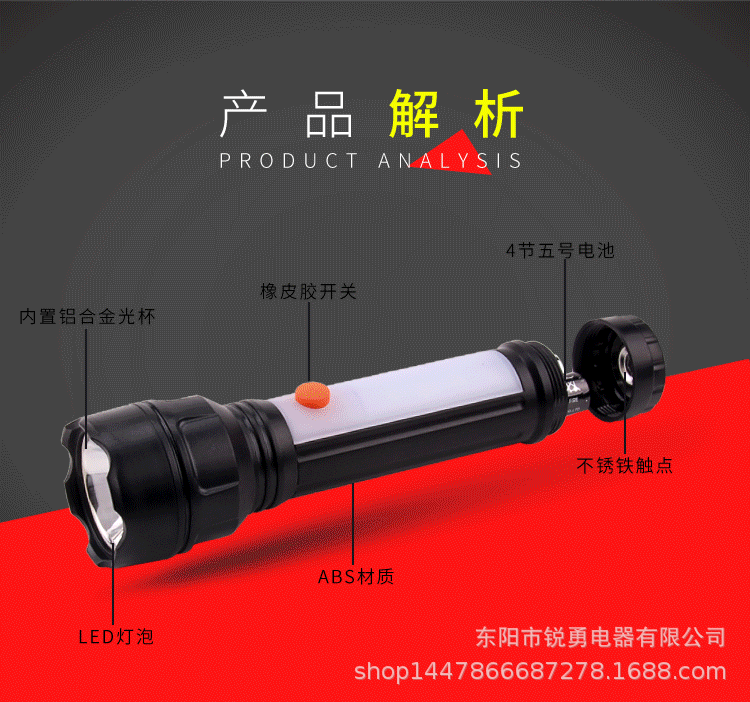 Lampe torche 3W - Ref 3400427 Image 9