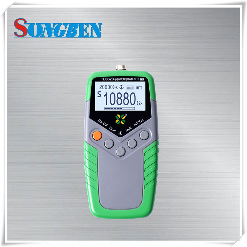 数显特斯拉计磁铁磁场测试仪高斯计TD8620