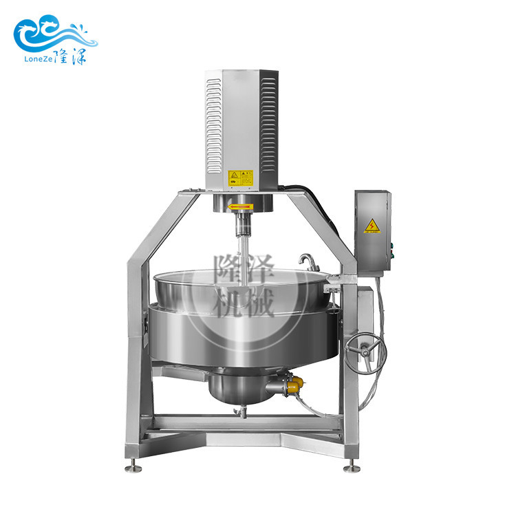 供应新式炒药材设备 大型商用电煮锅 药材烘焙炒锅 自动控温控时