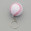 4.0cm pu Baseball Key buckle Sure logo For Promotion gift pu Grip ball