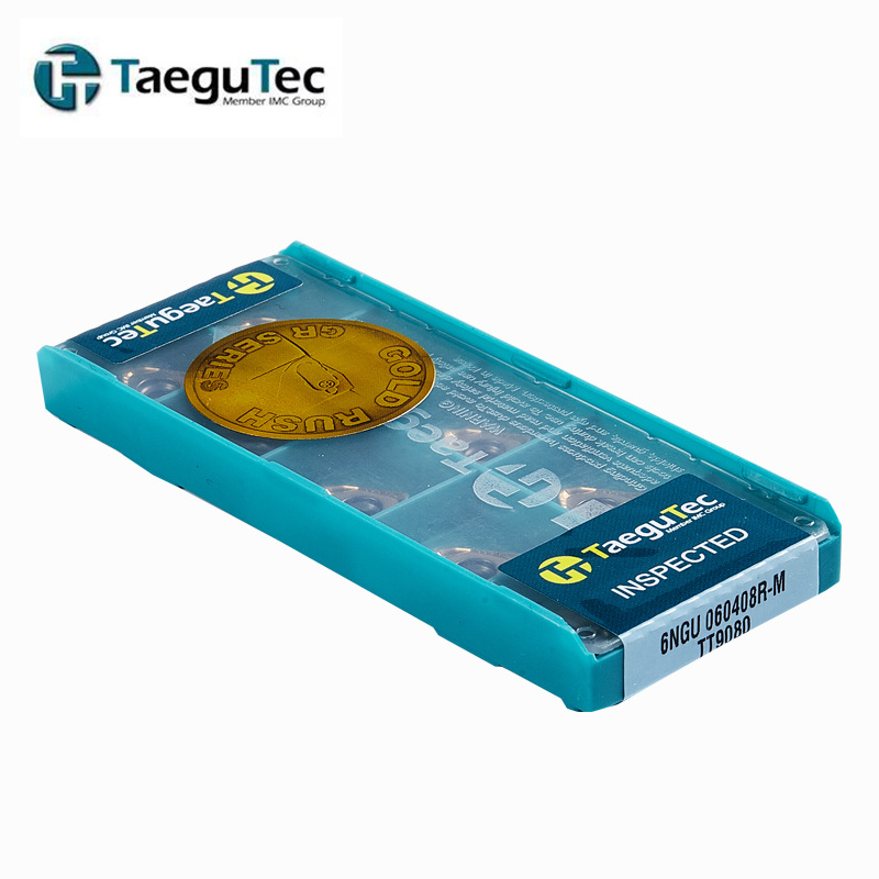 韩国特固克 Taegutec数控刀片 6NGU 060408 R-M TT9080 铣削现货