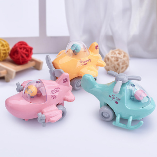 Children's toys with fall resistance, inertia, car, airplane, baby puzzle, learning to climb, non-returning gift toys, 0-1-3 years old