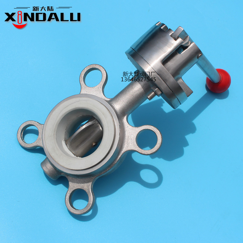 供应工业级不锈钢蝶阀D71W-25P，橡胶密封材质软密封对夹蝶阀