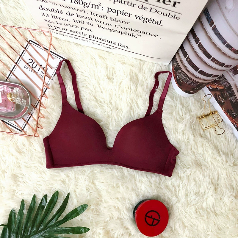 Japanese light and thin cotton comfortable wireless bra, supporting underwear for elementary school students
