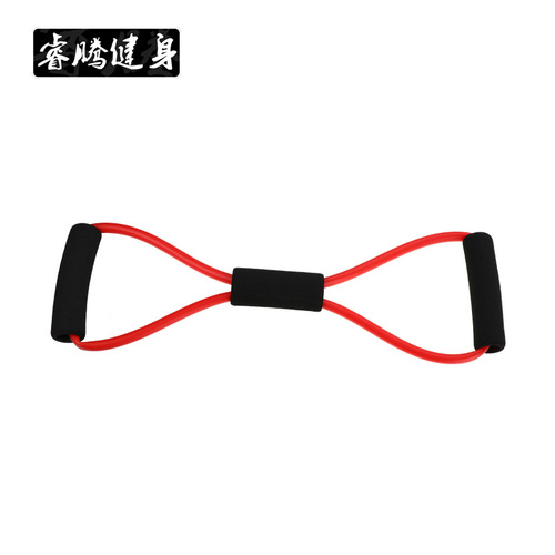 TPE8字拉力绳八字拉力器女生拉力器扩胸器瑜伽普拉提供应瑜伽