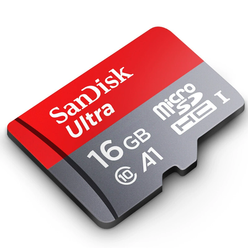 Карта памяти SD 16 ГБ TF (Microsd) C10 A1 высокоскоростная мобильная версия, новое место