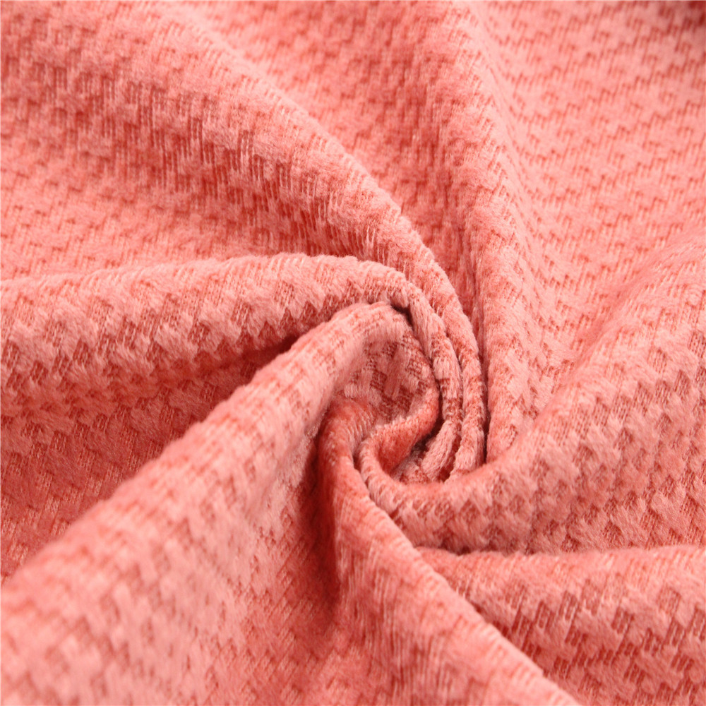 超柔烂花布 沙发绒 坐垫面料 抱枕用绒布