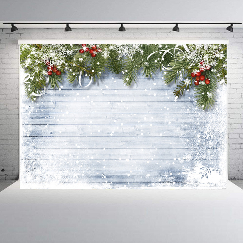 クロスボーダー写真背景布ポリエステル写真撮影道具クリスマス暖炉タペストリーins風幕150x100cm|undefined