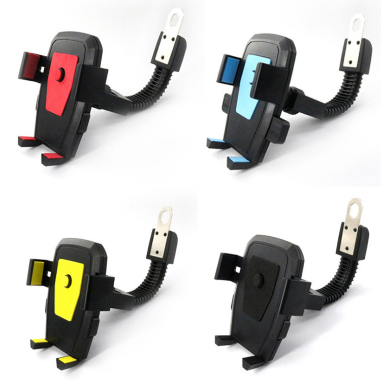 Bicycle mobile phone bracket