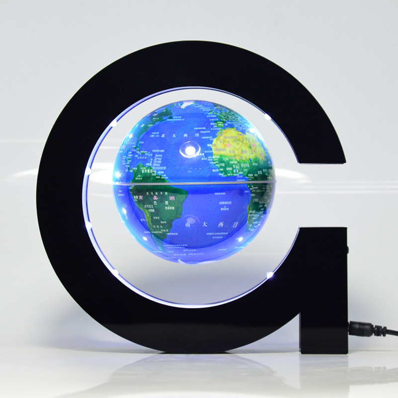 Globe terrestre levitation 4 pouces lumineux - Ref 3423912 Image 6