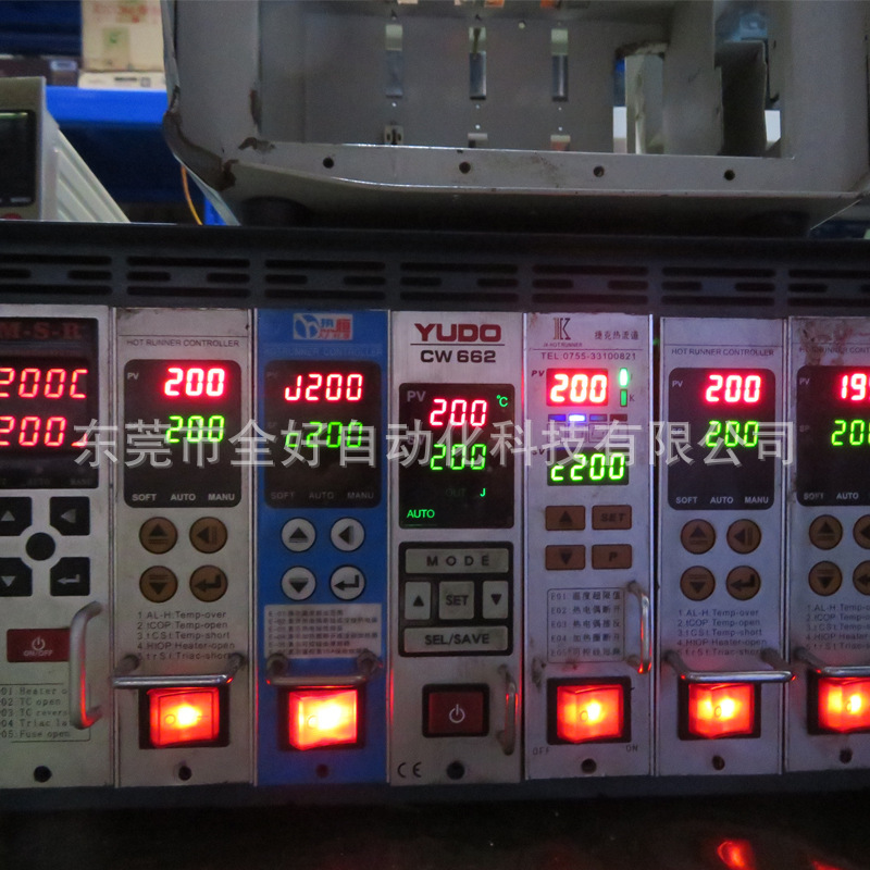 The Factory Specializes in Repairing Hot Runner Temperature Control Cards, Core Temperature Control Boards, Temperature Controllers, Instrumentation, and Temperature Control Boxes