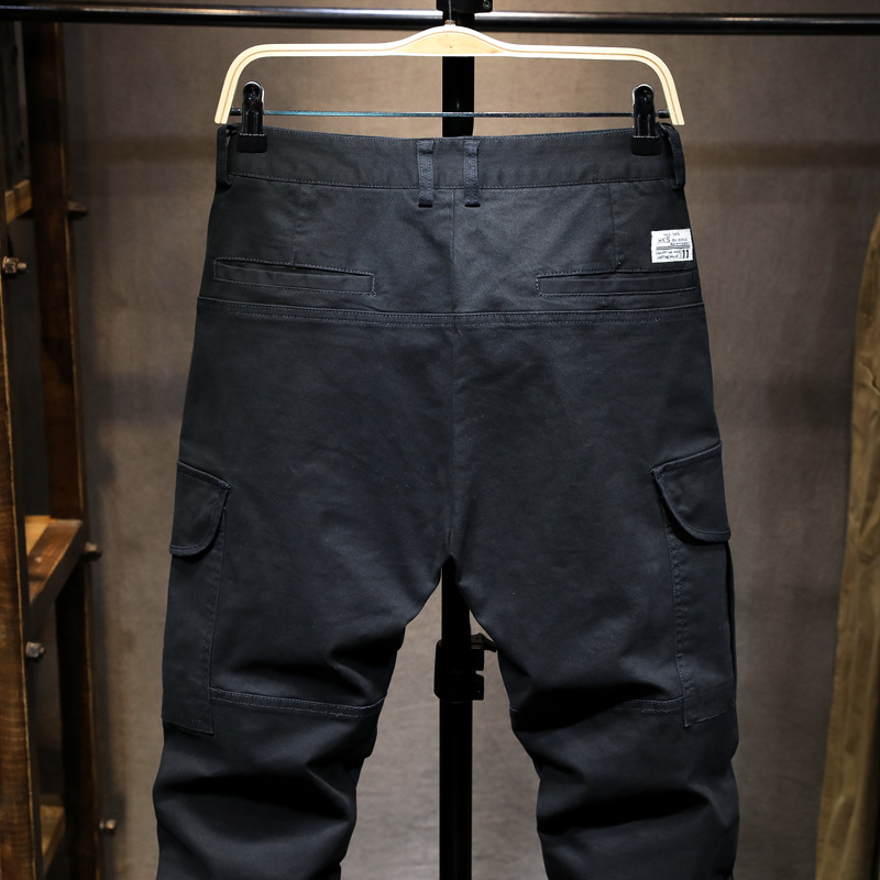 Otoño e Invierno nuevos pantalones de los hombres de estilo coreano marca de moda overoles sueltos más tamaño Pantalones deportivos de los hombres casuales pantalones atados al tobillo