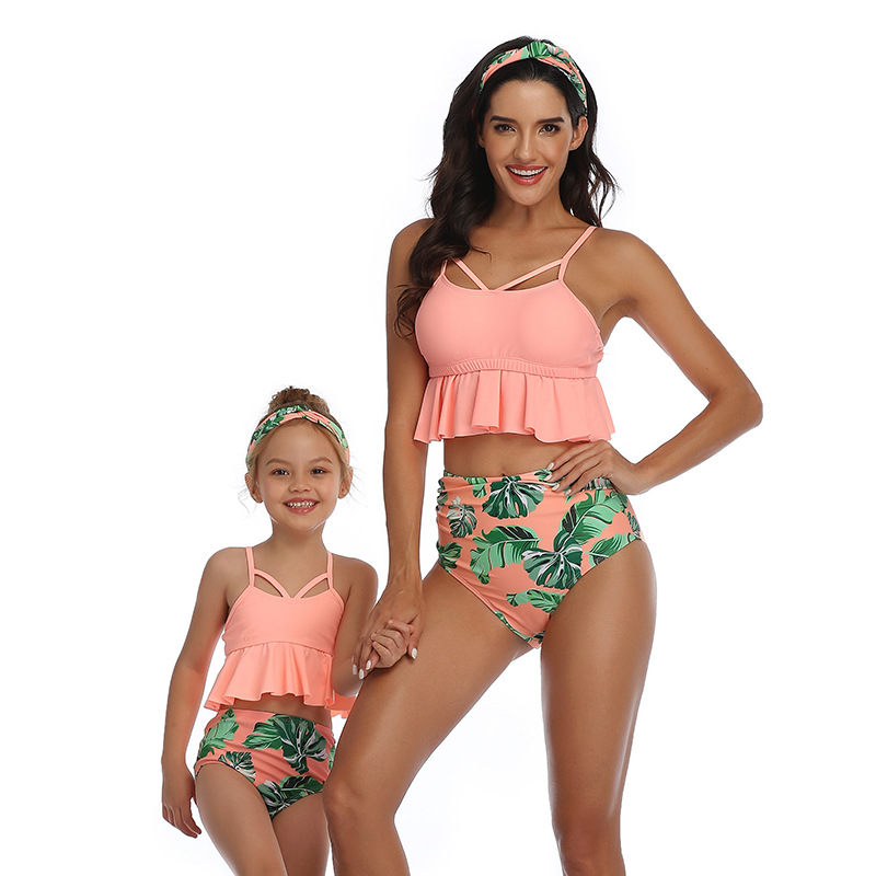 New Parent-child Swimsuit European And American Bikini