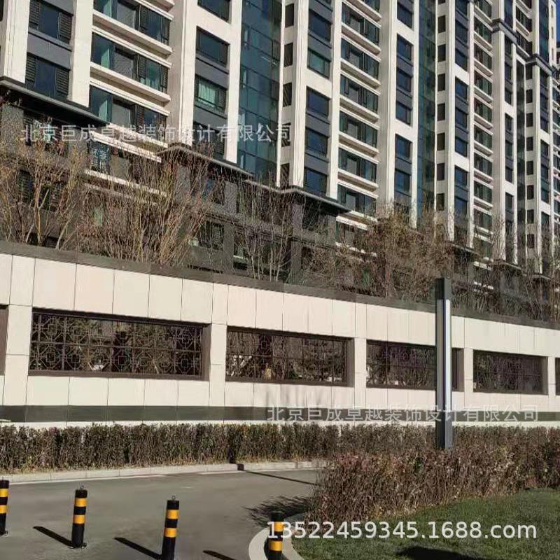 新中式屏风隔断中式园林别墅窗饰花格制作中式装修屏风隔断