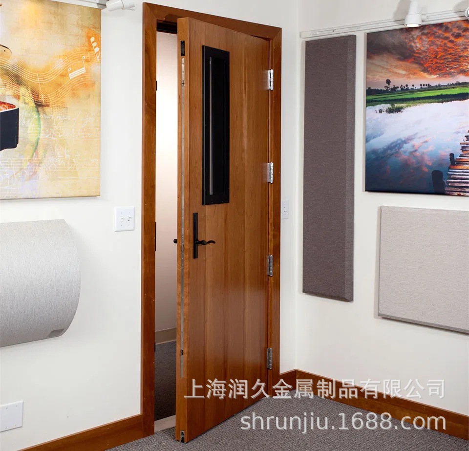 厂家销售木质防火隔音门家庭影院隔声门消声门木皮烤漆隔音门-阿里巴巴