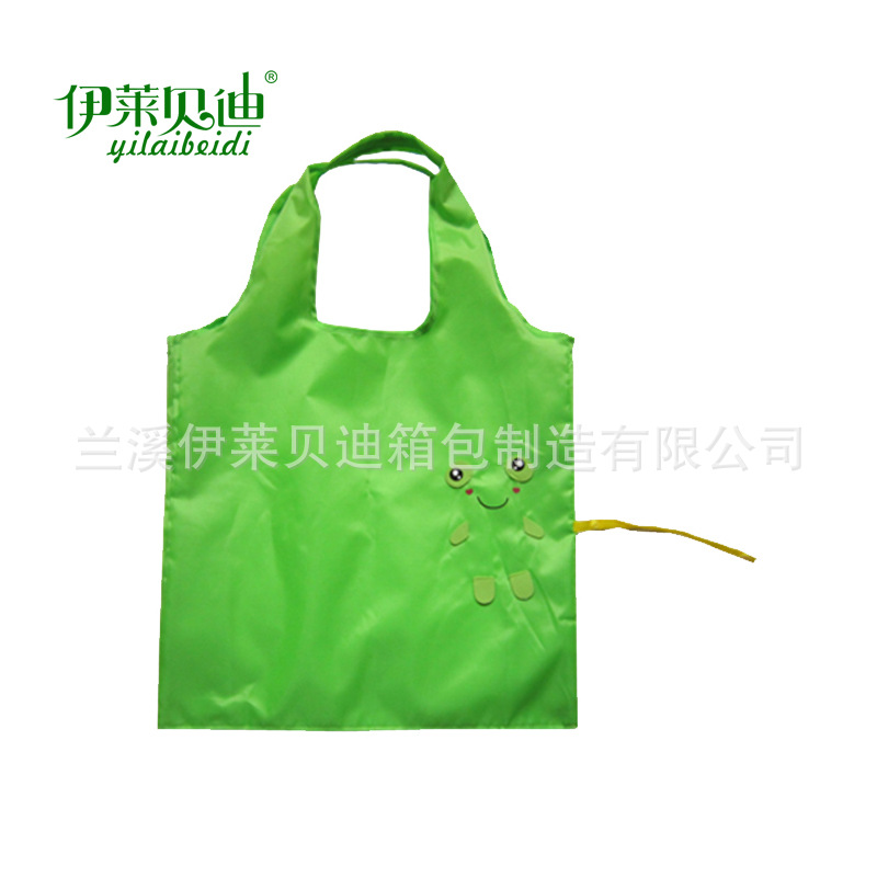 小黄鸭皮筋折叠袋 小黄鸭促销收纳袋  折叠购物袋厂家定做印logo