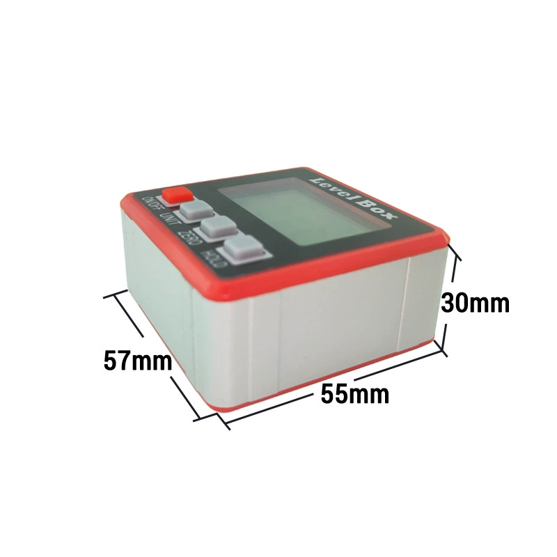 Electronic digital inclinometer slope gauge level protractor angle box protractor