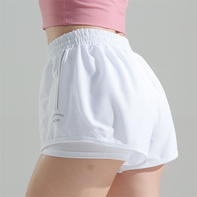white yoga shorts womens