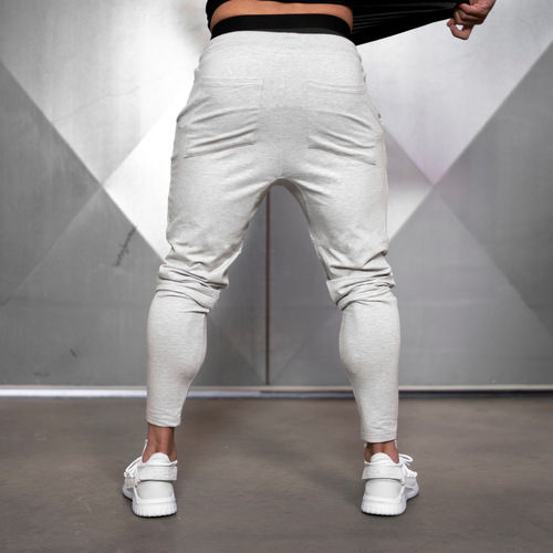 Muscle Fitness Brothers Sports Men's New Pants Running Sport Pants Slim Fit Small Foot Spring and Autumn Fashion Casual Pants
